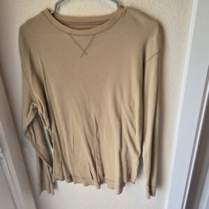 Old Navy Men's Beige Crew Neck Sweater